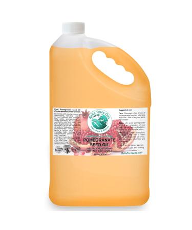 Pomegranate Seed Oil 1 Gallon Radiant Skin Nourished Hair Antioxidant-Rich. Bella Terra Oils 12.8 Fl Oz (Pack of 10)