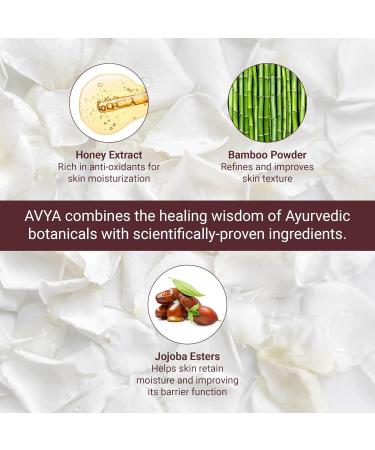 AVYA Honey + Amber Exfoliating Scrub (Travel Size - 1 fl oz) - Deep Cleansing with Honey's Antioxidant Power and Bamboo for Refined Texture and Intense Moisturization 1 Fl Oz (Pack of 1) - Buy Online on GoSupps.com