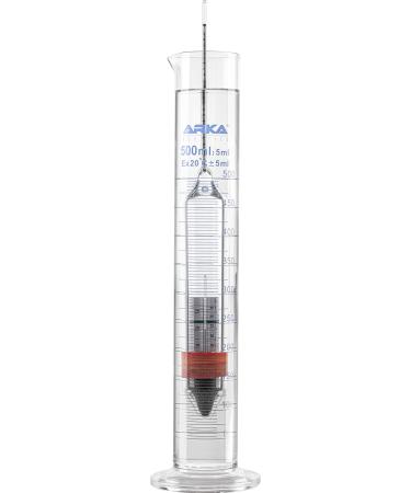 ARKA AR ometer Set - Precision Density Measurement for Seawater Aquariums | Thermometer & Borosilicate Glass Measuring Cylinder | International Shipping Available - Buy Online on GoSupps.com