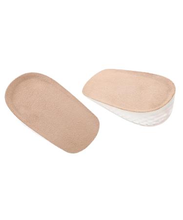 FRCOLOR 3pcs Forefoot Cushion Pad Heel Lifts for Leg Length Discrepancy Lift Height Insoles Heel Pads Heel Inserts for Height Heel Protectors Inner Booster Pad Invisible Ladies As Shownx3pcs S 3CMx3pcs