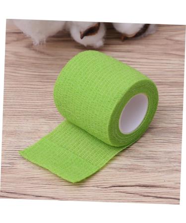 FRCOLOR 10pcs Self-Adherent Muscle Support Tape - Non-Woven Athletic Elasticity Green - Protective Gear for Sports Injuries - Buy Online on GoSupps.com