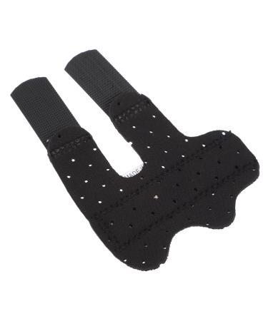 FRCOLOR 1pc Orthotics Thumb Brace Fracture Splint Retainer Mallet Splint Tool Splint Support Brace Extension Splint Metal Strips Sports Extend 11.5X8X1CM Black