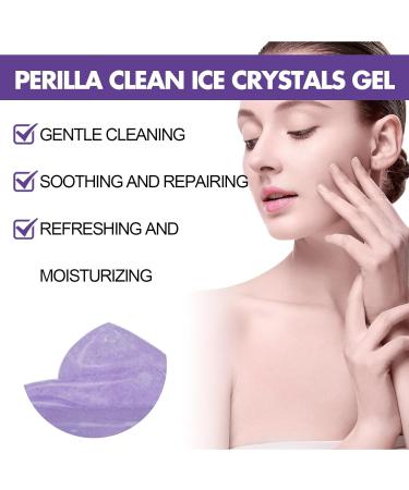 Gel Nettoyant Aux Cristaux De Glace For Affiner Les Pores Et claircir La Peau - Nettoie En Profondeur Minimise Les Pores R duit L'acn Les Points Noirs Et Blancs For Une Peau Lisse(2PCS) - Buy Online on GoSupps.com