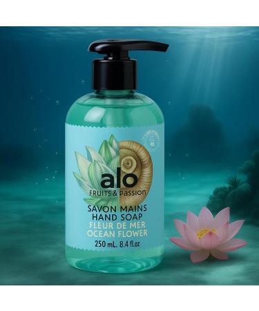 ALO Fruits & Passion Ocean Flower Travel Set - Hand Soap & Milky Foaming Bath Duo 8.4 fl oz Each - Buy Online on GoSupps.com