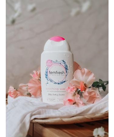 Femfresh Ultimate Care Soothing Wash - Intimate Daily Vaginal Feminine Hygiene Shower Gel Cleanser pH Balanced Soap Free w.Hydrating Cranberry & Probiotics Extract Long-Lasting MULTIActif - 250 ml 250 ml (Pack of 2) - Buy Online on GoSupps.com