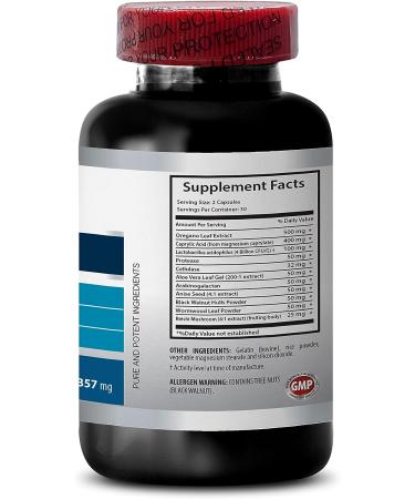 Candida Away Extra Strength - Probiotic Support for Candida Cleanse & Overgrowth - 1B 60 Capsules - Buy Online on GoSupps.com
