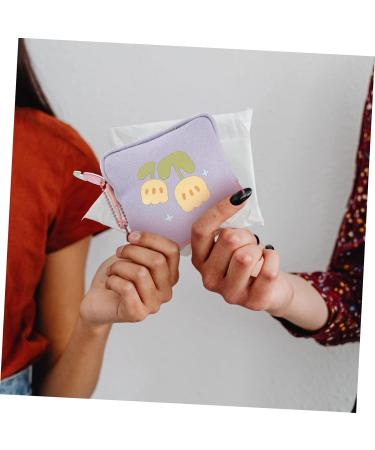 Buy Gogogmy Women's Bandages Storage Bag - Flower Pattern Multi-Purpose Pocket for Tampons Coins & More | Portable Ladies Binding Pocket - Buy Online on GoSupps.com