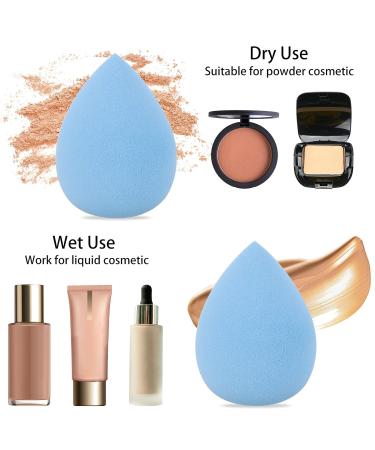 10-Piece Multi-Color Makeup Sponge Set for Flawless Liquid Foundation Application - Ideal for All Skin Types - Buy Online on GoSupps.com