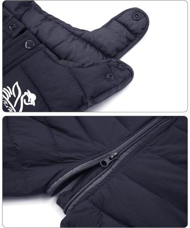Maeau Baby Snow Bib Overalls | Toddler Winter Pants | Windproof Ski Bottoms | 6M-4Y | Tag 120/4T | A-navy Blue - Buy Online on GoSupps.com