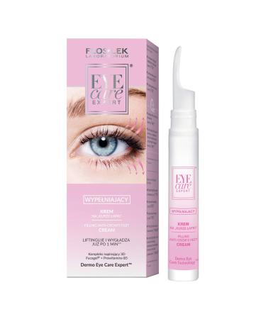 Floslek anti-aging eyes cream |15 ml |For dark circles tear bags crow's feet & swelling |Complex eye care |Lifting and smoothing after 1 minute |For people aged 30 and over