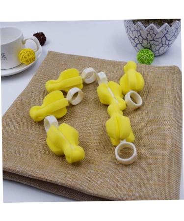 Baby Bottle Brush Set - Pacifier & Nipple Cleaning Sponge - Yellow 2 Pack - Perfect for Baby Milk Bottle Washing - Buy Online on GoSupps.com