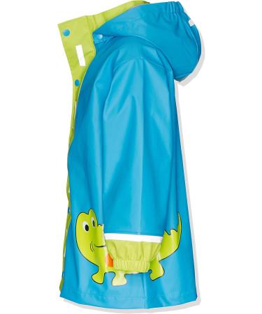 Playshoes Kids Waterproof Raincoat 140 Crocodile - Unisex Regenjacke Wind and Waterproof Rainwear - Buy Online on GoSupps.com