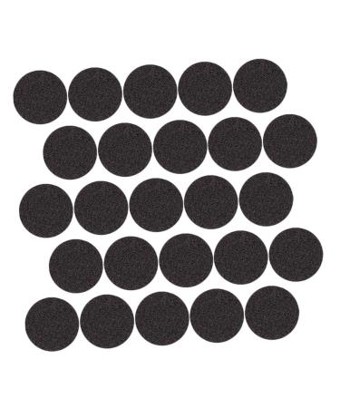 Beatifufu 1 Nail Polishing Sheets Dead Skin Polishing Slices Pedicure Tools Electric Grinding Slices Pedicure Accessories Nail Grinder Polishing Slices Dead Skin Removing Tools 3.5x3.5cm Black