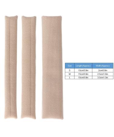 Cuttable Silicone Toe Finger Tubes - Toe Cushion Sleeves for Pain Relief (M) - Buy Online on GoSupps.com