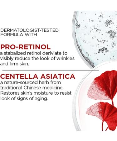 L Or al Paris Revitalift Anti-Wrinkle + Firming Anti-Aging Cream Day Moisturizer with Pro-Retinol & Centella Asiatica 50 Ml Day Cream - 50ml - Buy Online on GoSupps.com