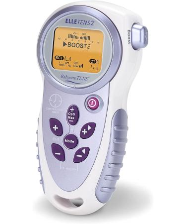 Elle TENS 2 with Contraction Timer & Opti-Max Technology - Dual Channel Maternity TENS for Labour Pain Relief - Includes Electrode & Batteries - Buy Online on GoSupps.com