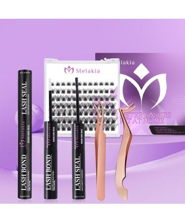 Lash Bond and Seal - Melakia Cluster Lash Extension 10ml | Super Strong Hold Long Lasting DIY Lash Adhesive - Buy Online on GoSupps.com