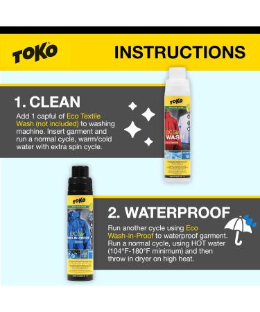 Toko Eco Wash-in Proof | Wash Impregnation for Functional Clothing | One Size | Multicoloured - Buy Internationally - Buy Online on GoSupps.com