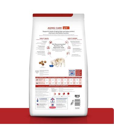 Hill's Prescription Diet g/d Aging Care Dog Food 8.5lb - Supports Senior Canine Health - Buy Online on GoSupps.com
