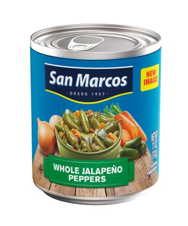 San Marcos Whole Jalapeo 11 Oz (Pack Of 12) 11 Ounce (Pack of 1)