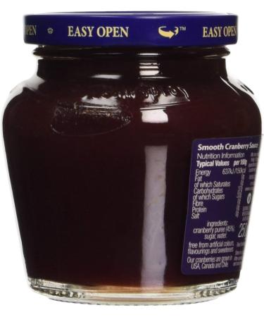  Ocean Spray Ocean Spray - Smooth Cranberry Sauce - 250g - Buy Online on GoSupps.com