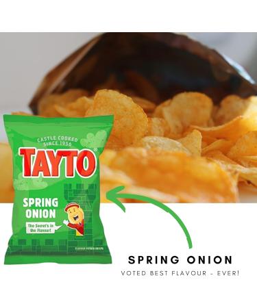 Tayto Spring Onion (10 x 25g Bags) - Buy Online on GoSupps.com