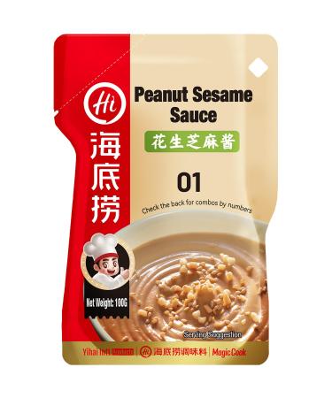 HAIDILAO - sauce aux cacahuètes et sésame - (1 X 100 G)
