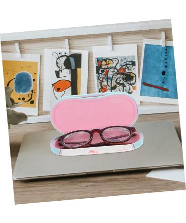 Buy Solustrie Double-Lodged Glasses Case - Versatile Hard Shell Holder & Tweezers Container for Travel & Home - Durable & Stylish - Buy Online on GoSupps.com