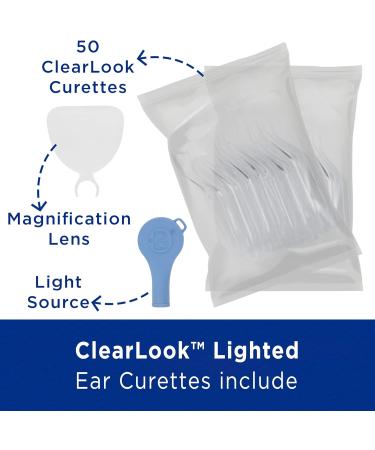 Bionix ClearLook Lighted FlexLoop Ear Curette Tool - 50 Count | Earwax Removal Tool for Healthcare Providers - Buy Online on GoSupps.com