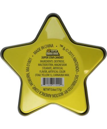 Nintendo New Super Mario Brothers Super Star Tin(One) With Star Candies Inside - Buy Online on GoSupps.com