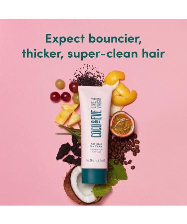 Coco & Eve Like A Virgin Deep Clean Scalp Scrub - Pre Shampoo Treatment for Dry Dandruff Prone Skin (150ml) - Buy Online on GoSupps.com