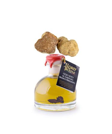 Lord Truffle: Premium Italian Extra Virgin Olive Oil with White Truffle | 100ml Luxury Truffle Oil for Gourmet Dishes - Buy Online on GoSupps.com