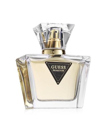 GUESS Seductive Women Eau de Toilette 4 Piece Gift Set - Perfume Spray 2.5 Fl. Oz. Travel Size Perfume Spray 0.5 Fl. Oz. 3.4 Fl. Oz. Body Lotion & Pouch - Buy Online on GoSupps.com