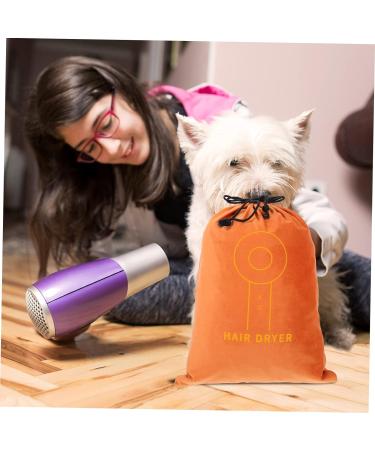 MAGICLULU 4pcs Hair Dryer Storage Bag Travel Hairdryer Hair Dryer Organizer Handbag Organizer Inserts Hair Blower Bag Anti-Scratch Bag Shopping Bag Organizer Flannel Suede Drawstring Manager - Buy Online on GoSupps.com