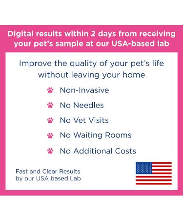 UCARI Pet Sensitivity Test Kit for Dogs & Cats | 1000+ Environmental & Food Intolerance Screening | Bioresonance Health Testing | Fast Results - Buy Online on GoSupps.com