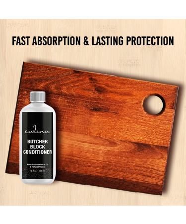 Culina Butcher Block Cutting Board Cream Conditioner - 12 Ounce | Premium Care for Wooden Boards | International Shipping Available - Buy Online on GoSupps.com