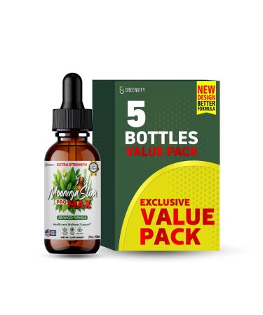 Mooniga Slim Pro MAX Extra Strength Advanced Formula 2 fl oz 60 Servings (5)