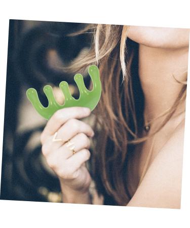Buy Hapinary Wooden Massaging Hair Comb - Pocket Acupuncture Ridge Travel Hair Pick with Wide Teeth for Healthy Hair - Buy Online on GoSupps.com