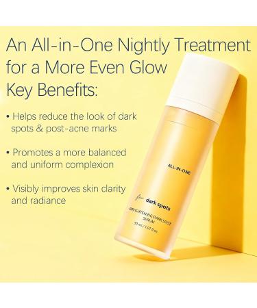 Face & Body Dark Spot Remedy Serum - Natural Solution to Fade Acne Scars Age Spots Sun Spots and Hyperpigmentation for Clear Glowing Skin (01) - Buy Online on GoSupps.com
