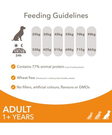 IAMS Complete Dry Dog Food for Adult 1+ Large Breeds with Chicken 12 kg 12 kg (Pack of 1) - Buy Online on GoSupps.com