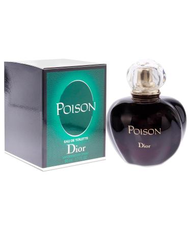 Poison By Christian Dior For Women. Eau De Toilette Spray Black 1.7 Fl Oz Spicy 1.7 Fl Oz (Pack of 1) - Buy Online on GoSupps.com