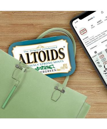 A L T O I D S Wintergreen Curiously Strong Mints Hard Candy American Sweets Bo te herm tique 50 g - Buy Online on GoSupps.com