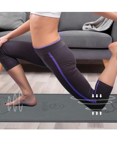 Non-Slip Jump Rope Mat for Indoor Outdoor Exercise - High-Density Workout Pad for Home Gym - 71 x 24 Grey - Buy Online on GoSupps.com