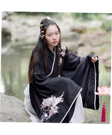 Angoily 3 Pairs Butterfly Hair Clip Chinese Hair Sticks Retro Hair Chopstick Hair Barrettes for Women Floral Hair Accessories Antique Tassel Hair Barrette Girls Hanfu Metal Walk Miss - Buy Online on GoSupps.com