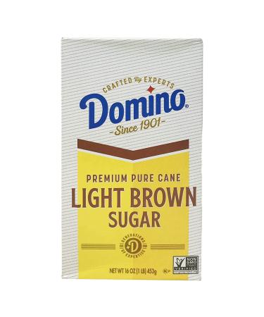 Domino Sugar, Sugar Cane Brown Light, 16 Ounce