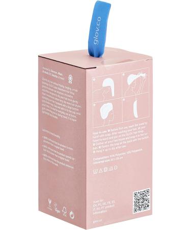 Quick-Dry Microfiber Hair Turban Towel - Absorbent & Adjustable Blue Towel for All Hair Types - Buy Online on GoSupps.com