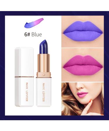  Linsition Color Changing Lipstick Waterproof Soft Lip Balm with Magic Temperature Change Moisturizing Lipstick for Women Girls - Buy Online on GoSupps.com