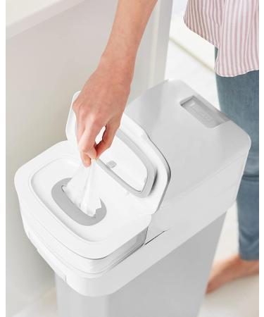 Skip Hop Wipes Dispenser  Nursery Style  Clear/White Wipes Holder - Buy Online on GoSupps.com