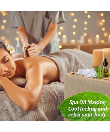 3.5oz Menthol Crystal Bulk - Food Grade Menthol Crystals Organic Mentol Cristal for Shower Steamer Aromatherapy Vapo Tablet Making Colds Restore Congestion Relief Peppermint Essential Oil Making - Buy Online on GoSupps.com