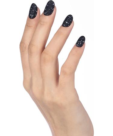 BLUESKY Gel Nail Polish Snowflake Top Coat - Matte Snow White. Clear No-wipe top coat with snowflake effect and a Matte finish 10ml (Requires curing under UV/LED Lamp) - Buy Online on GoSupps.com